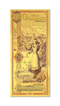 Utah Goldbacks 10 - Justitia (Justice)