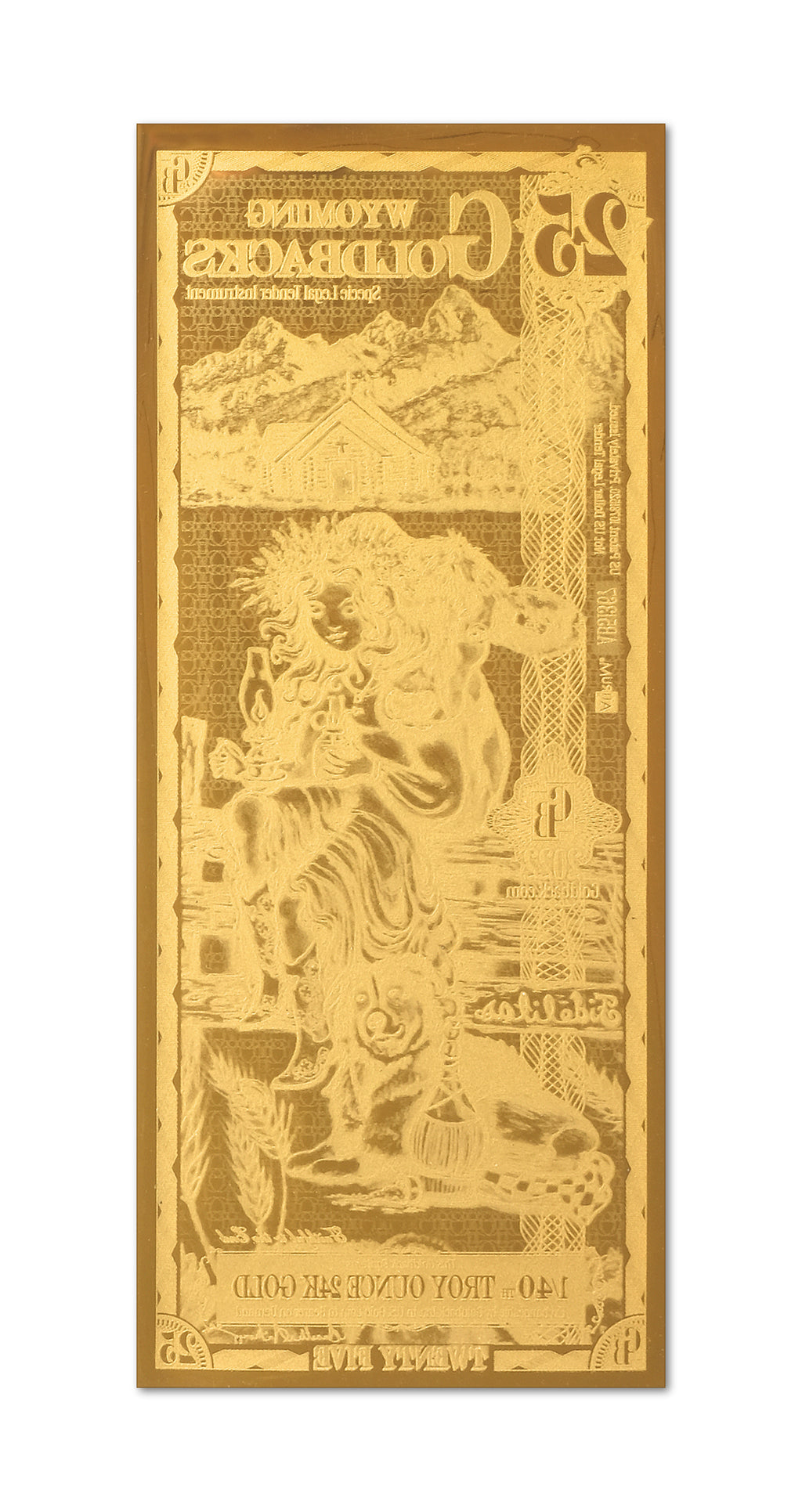 Wyoming 25 Goldback - Fidelitas (2024)