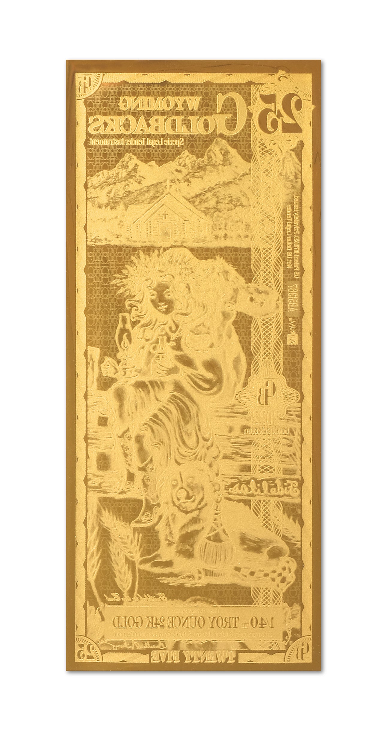 Wyoming 25 Goldback - Fidelitas (2024)