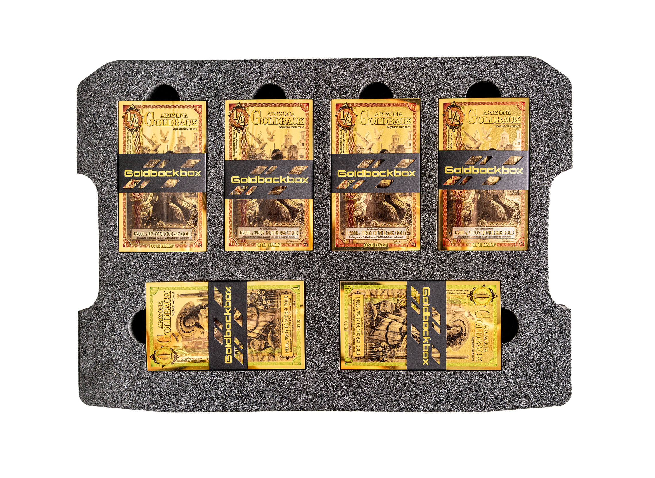 Arizona Goldback Alpha Series Collection Box - Complete Set