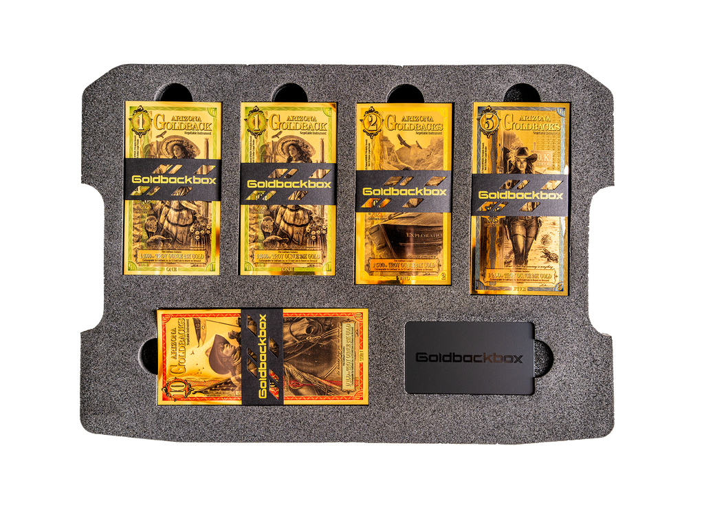 Arizona Goldback Alpha Series Collection Box - Complete Set