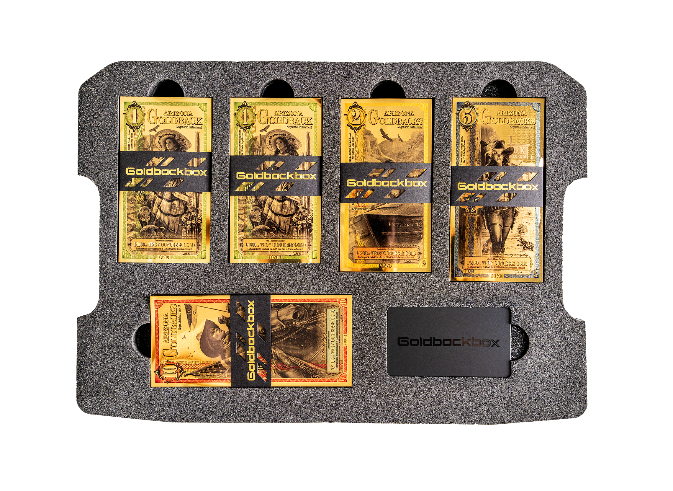 Arizona Goldback Alpha Series Collection Box - Complete Set