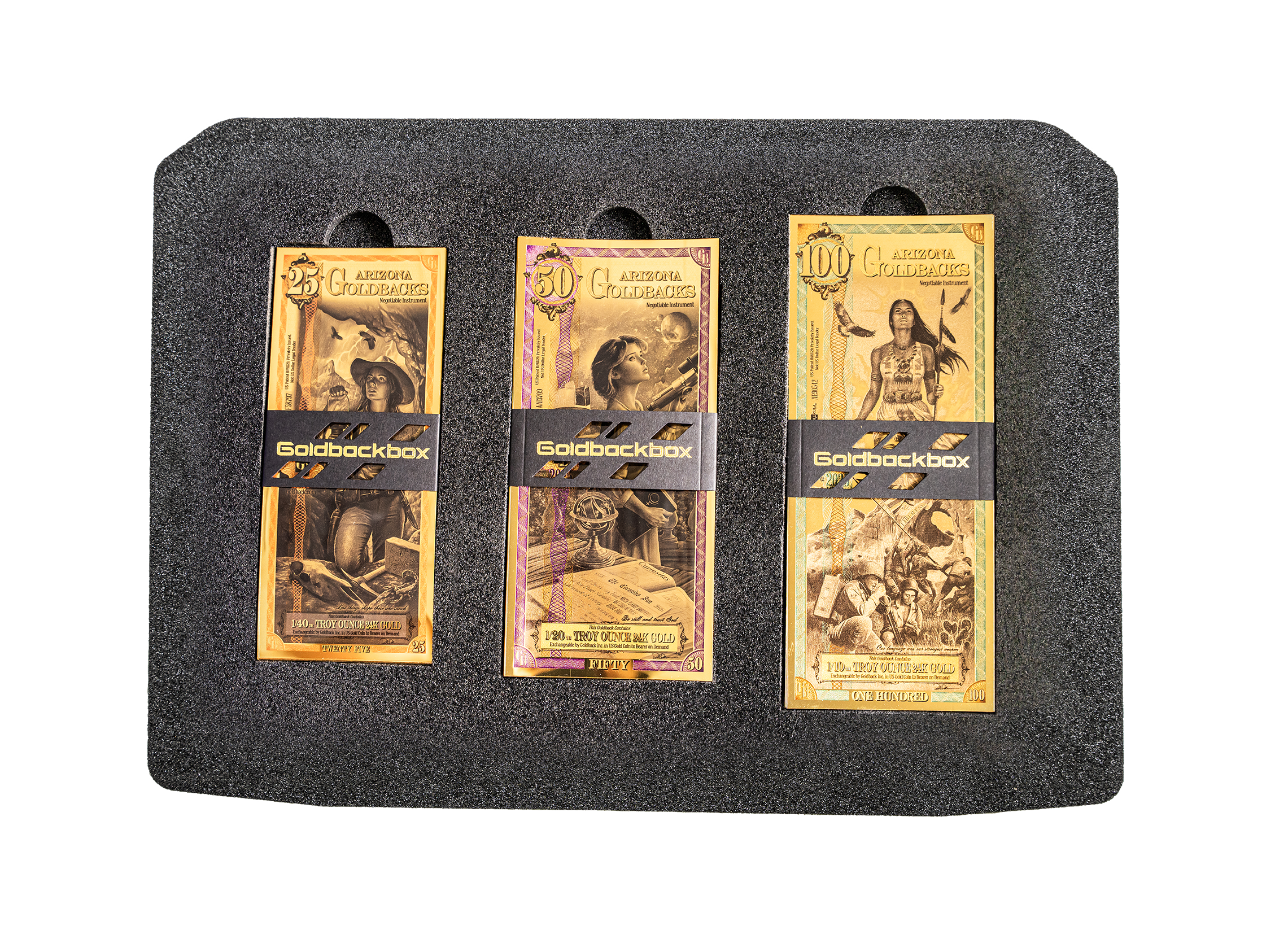 Arizona Goldback Alpha Series Collection Box - Complete Set