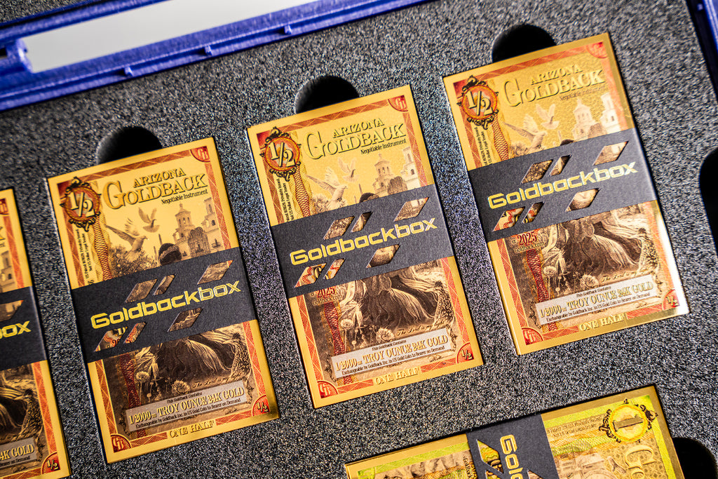 Arizona Goldback Alpha Series Collection Box - Complete Set