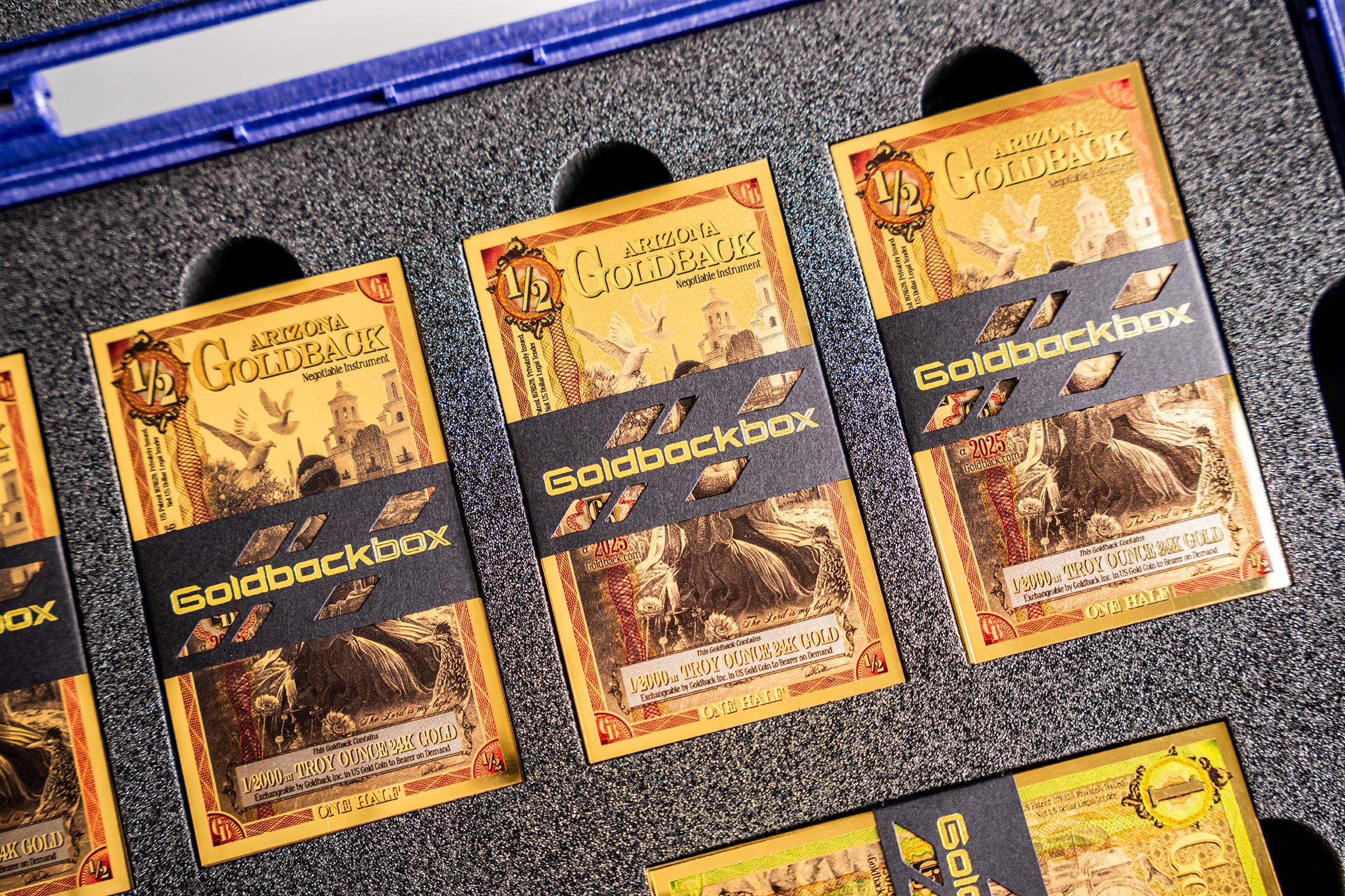 Arizona Goldback Alpha Series Collection Box - Complete Set