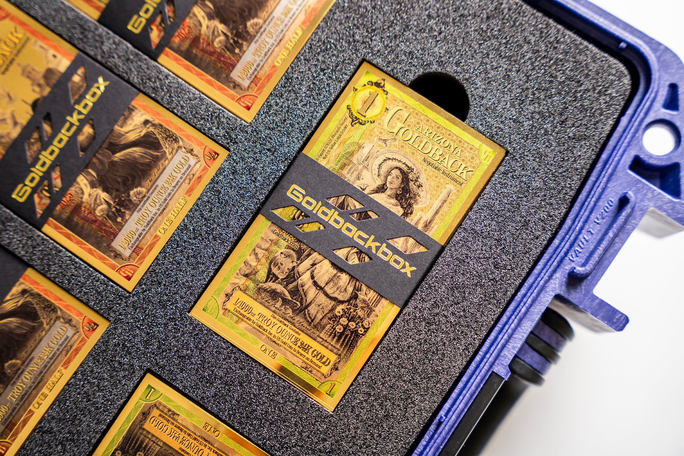 Arizona Goldback Alpha Series Collection Box - Complete Set