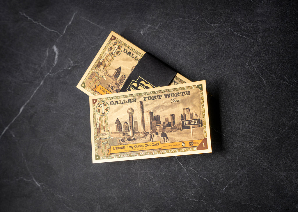 1 Dallas-Fort Worth Texas Goldback