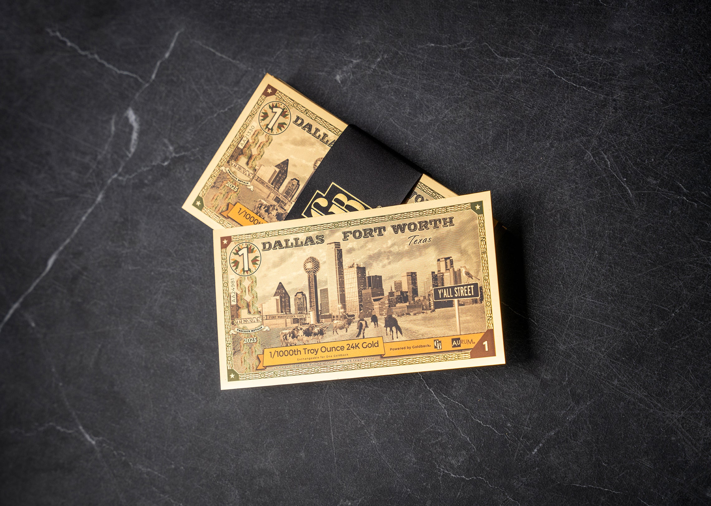 1 Dallas-Fort Worth Texas Goldback