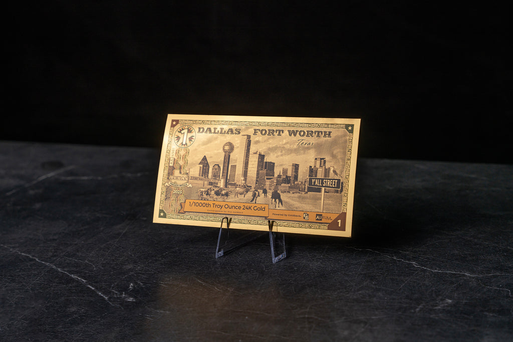 1 Dallas-Fort Worth Texas Goldback