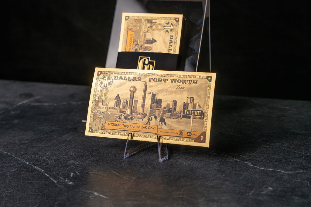 1 Dallas-Fort Worth Texas Goldback