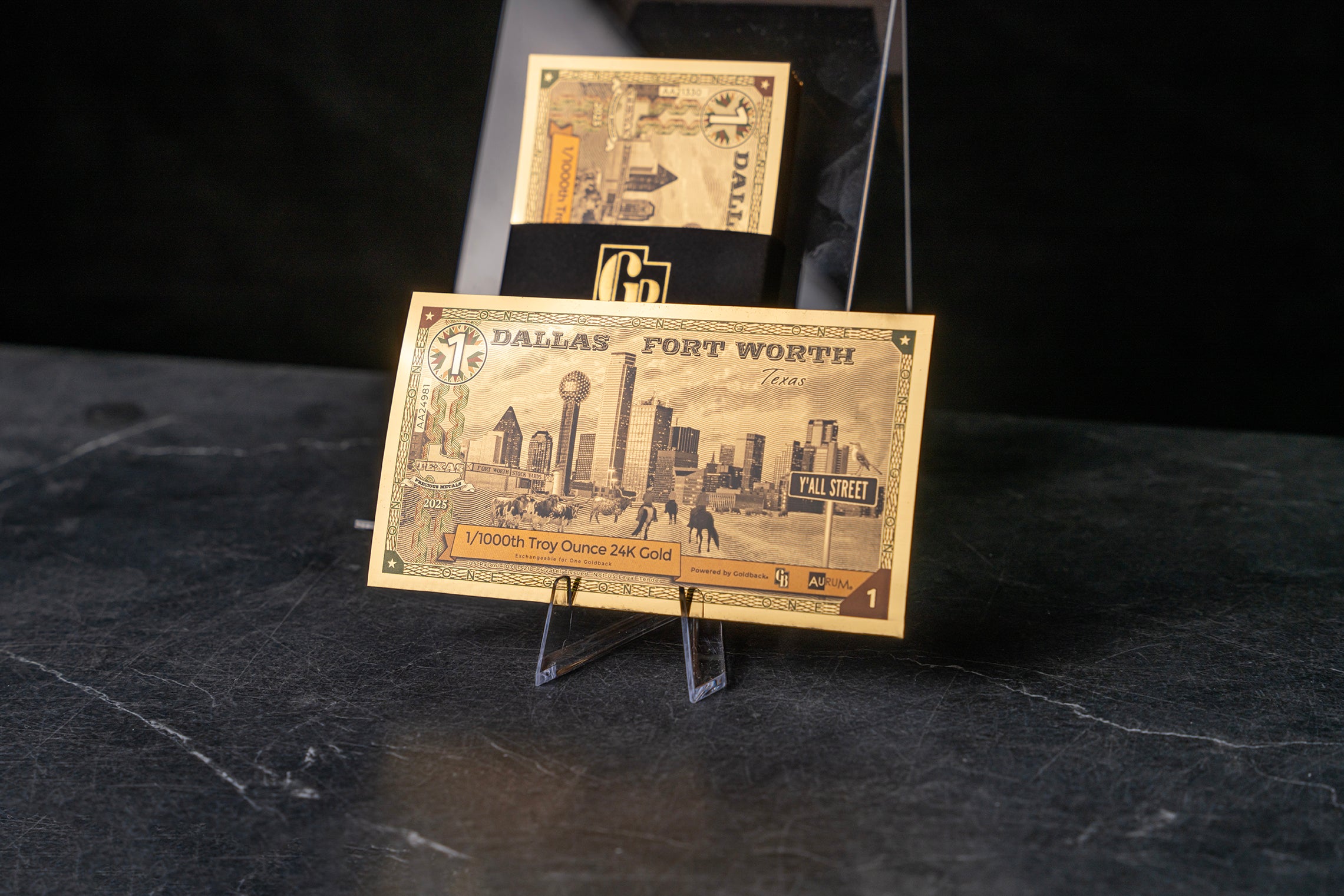 1 Dallas-Fort Worth Texas Goldback