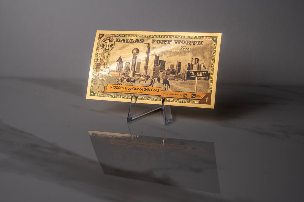 1 Dallas-Fort Worth Texas Goldback