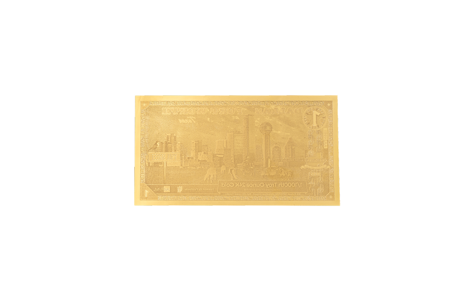 1 Dallas-Fort Worth Texas Goldback