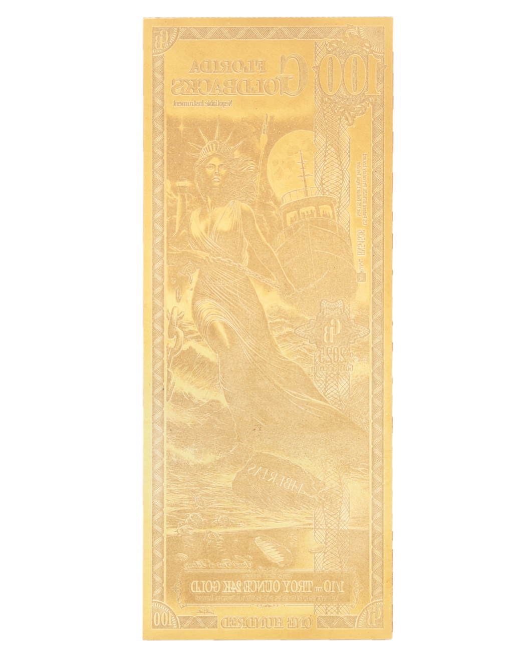 Florida Goldback - 100 (Alpha) 2025