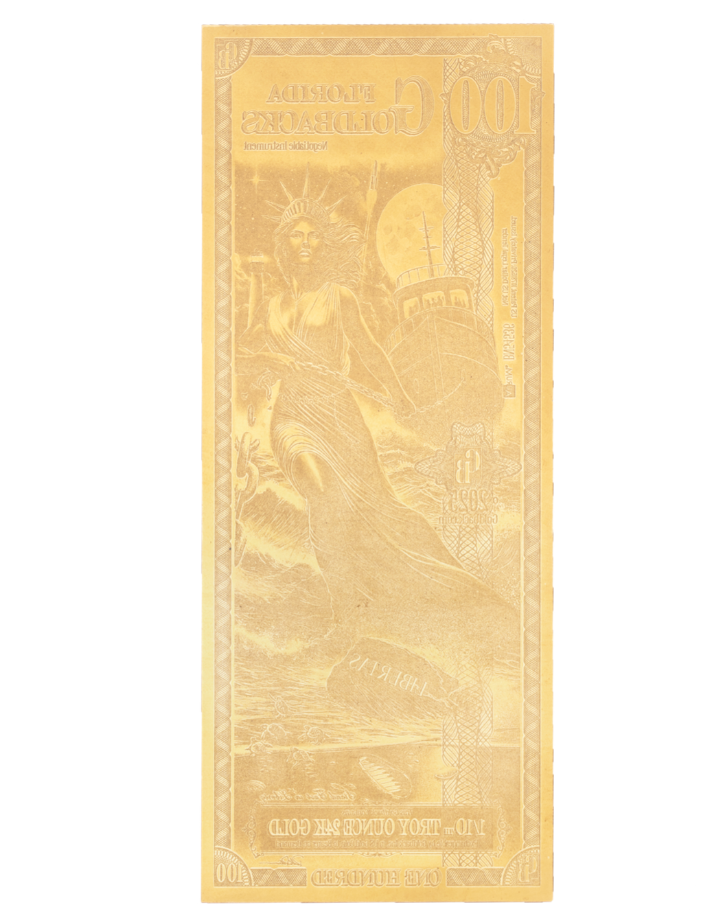 Florida Goldback - 100 (Alpha) 2025