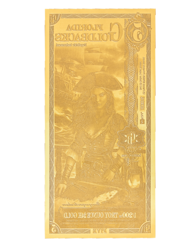 Florida Goldback - 5 (Alpha) 2025