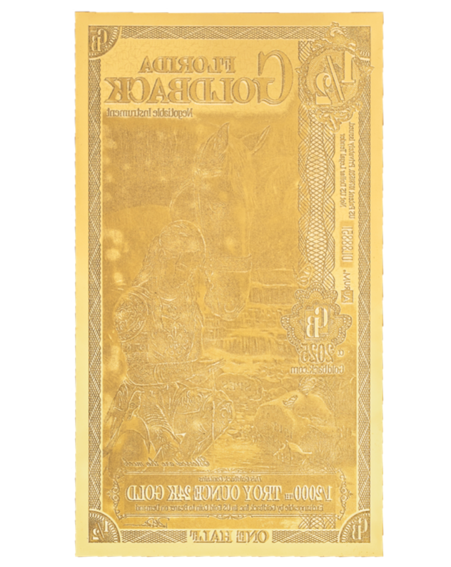 Florida Goldback - 1/2 (Alpha) 2025