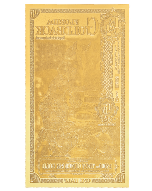 Florida Goldback - 1/2 (Alpha) 2025