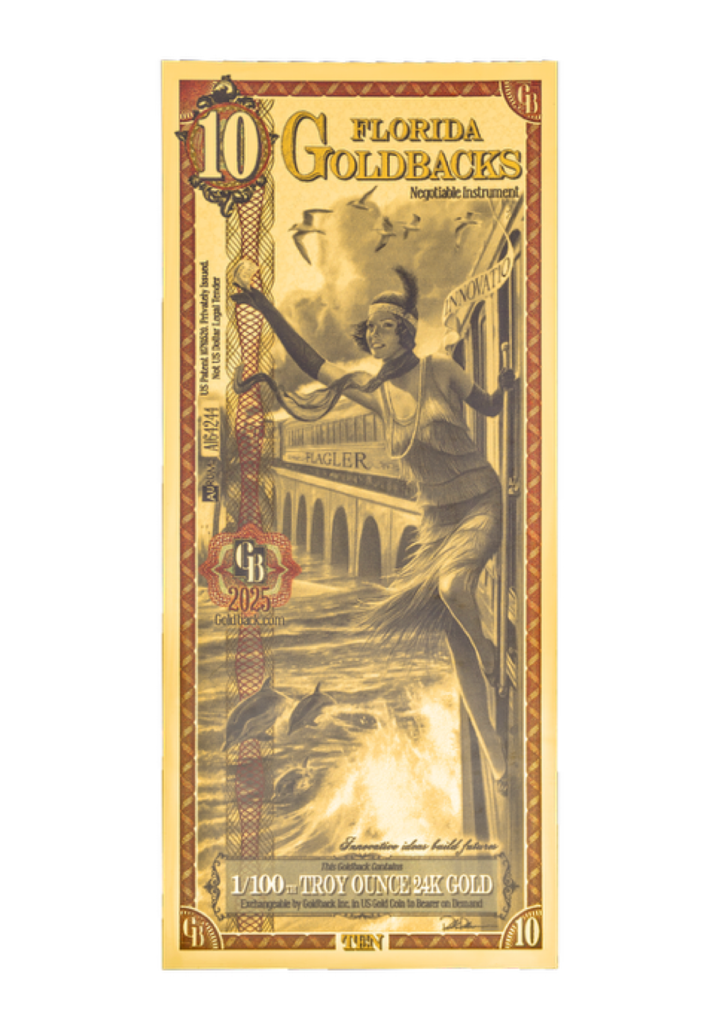 Florida Goldback - 10 (2025)