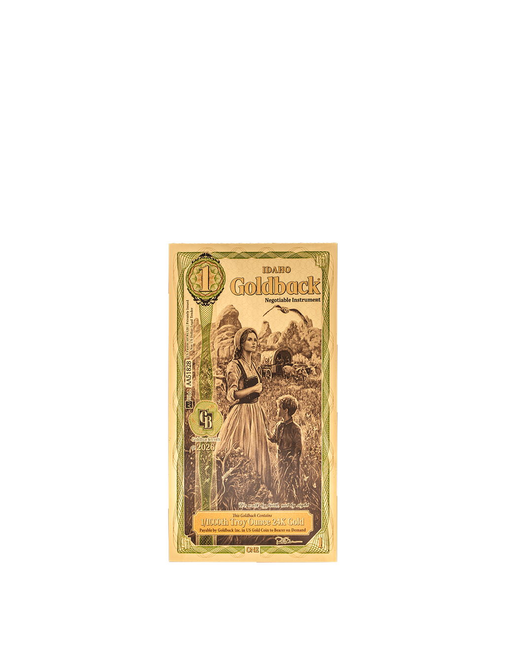 1 Idaho Goldback – Alpha