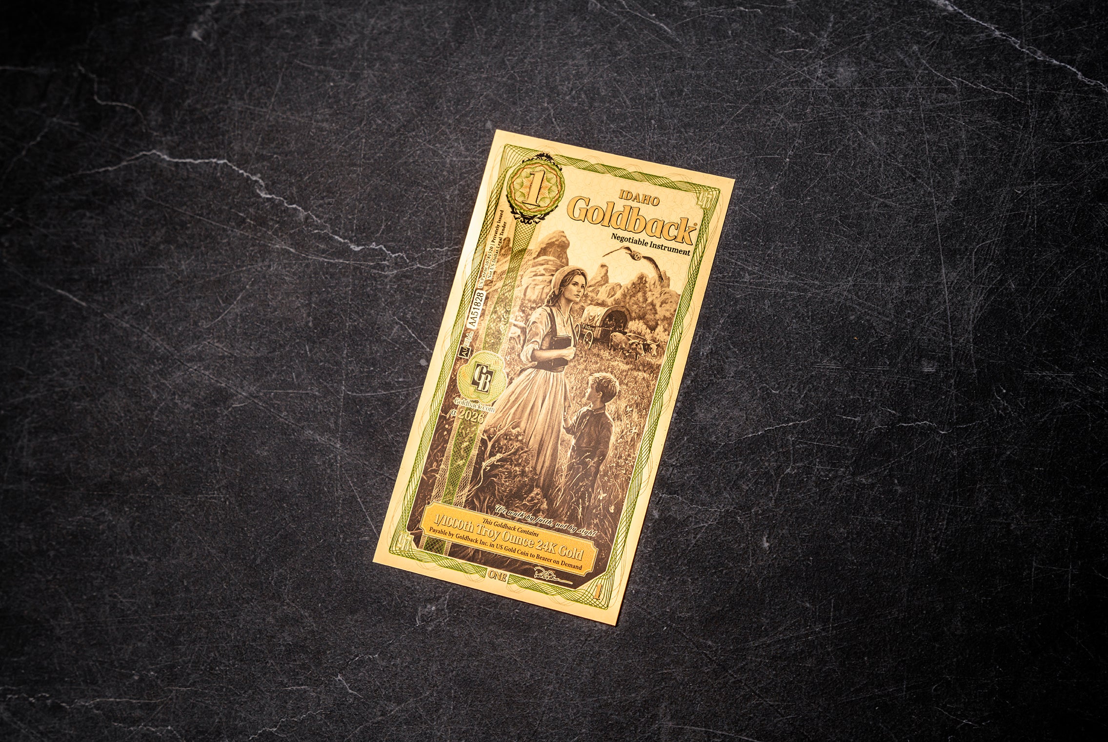 1 Idaho Goldback – Alpha