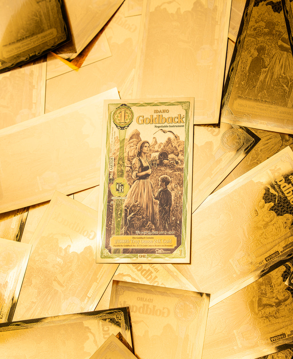 1 Idaho Goldback – Alpha
