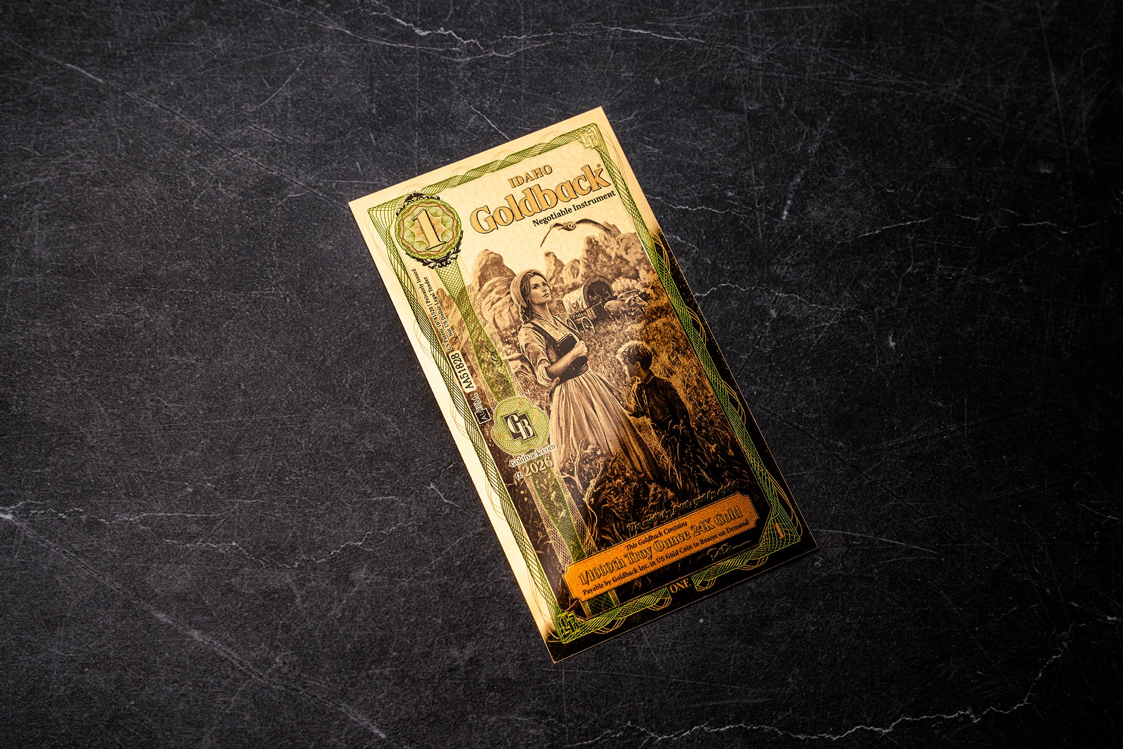 1 Idaho Goldback – Alpha