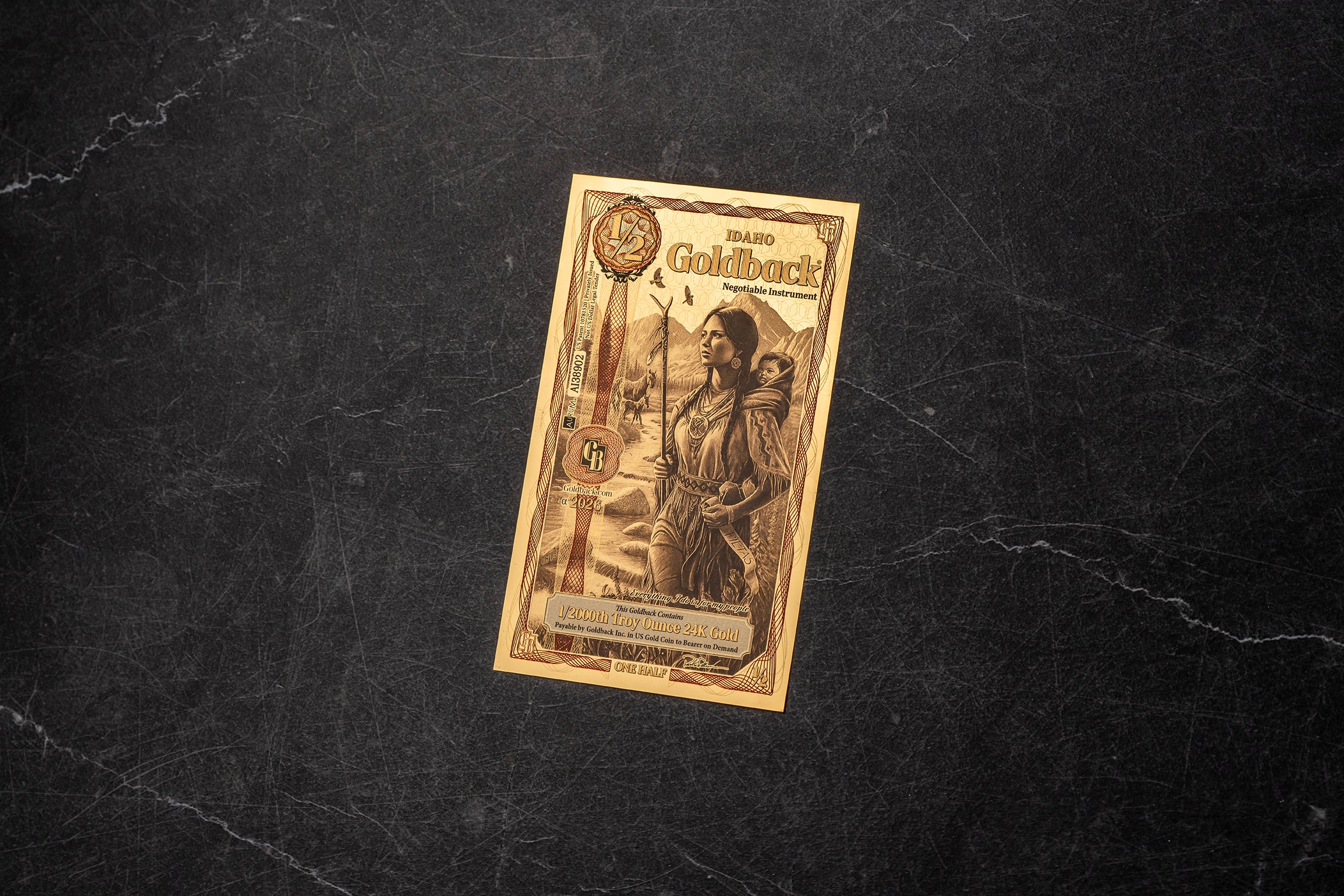 1/2 Idaho Goldback – Alpha