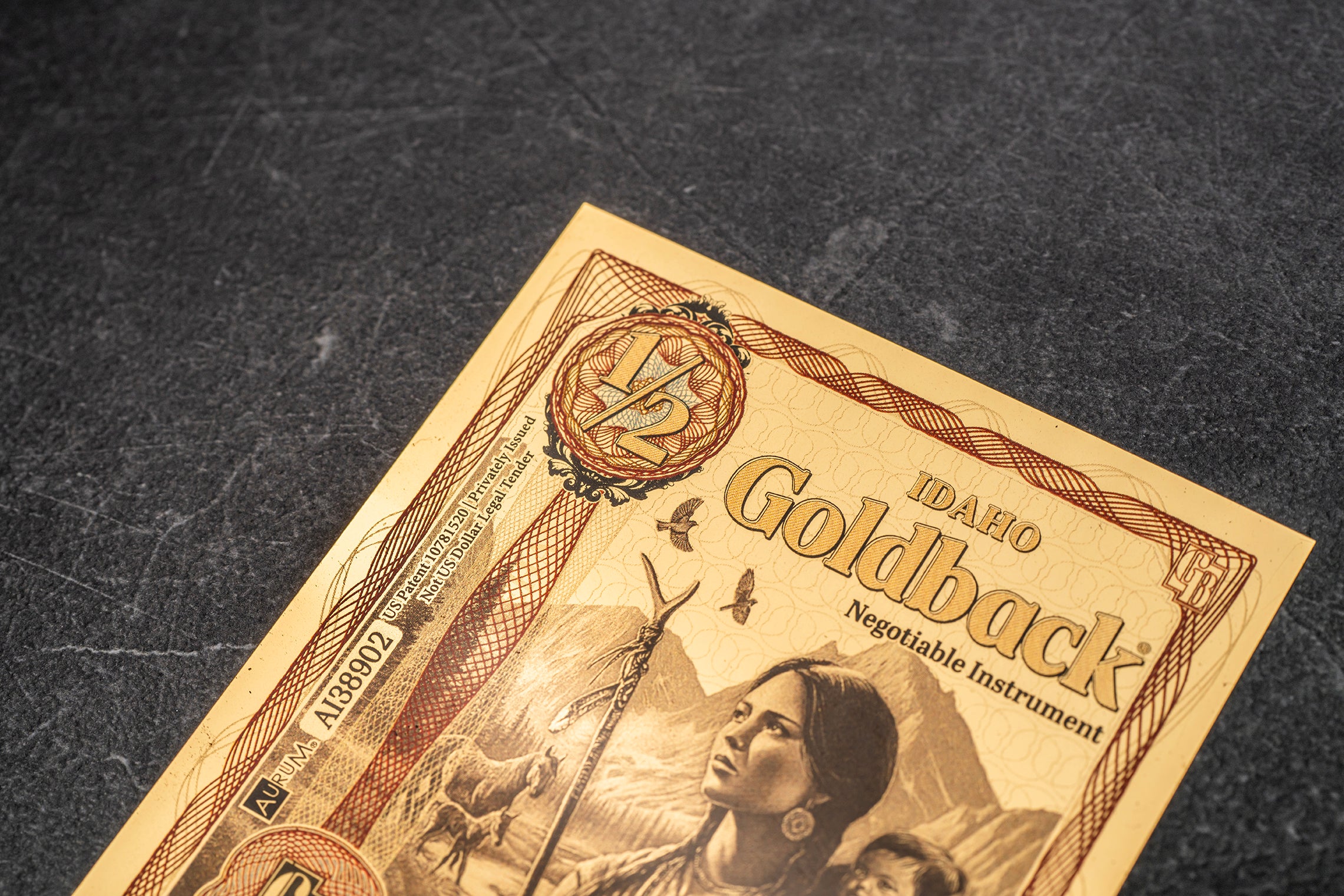 1/2 Idaho Goldback – Alpha
