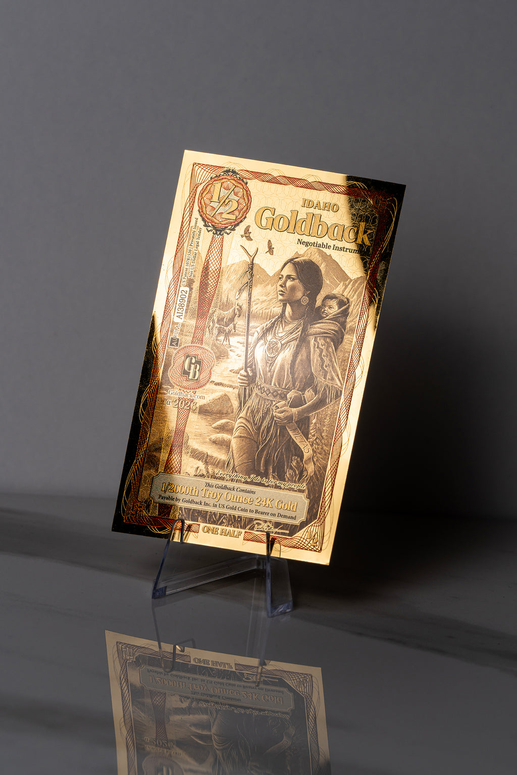 1/2 Idaho Goldback – Alpha
