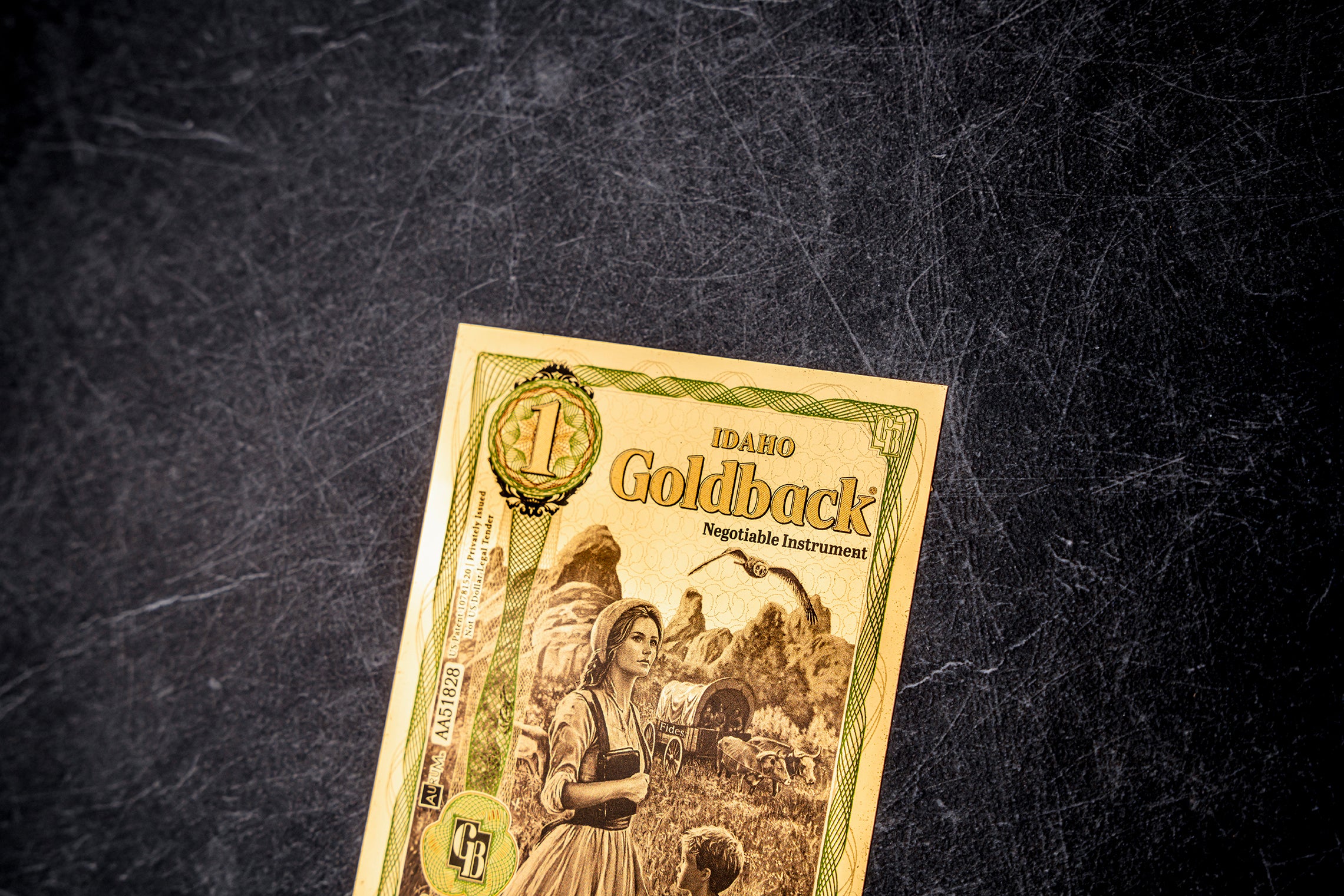 1 Idaho Goldback – Alpha