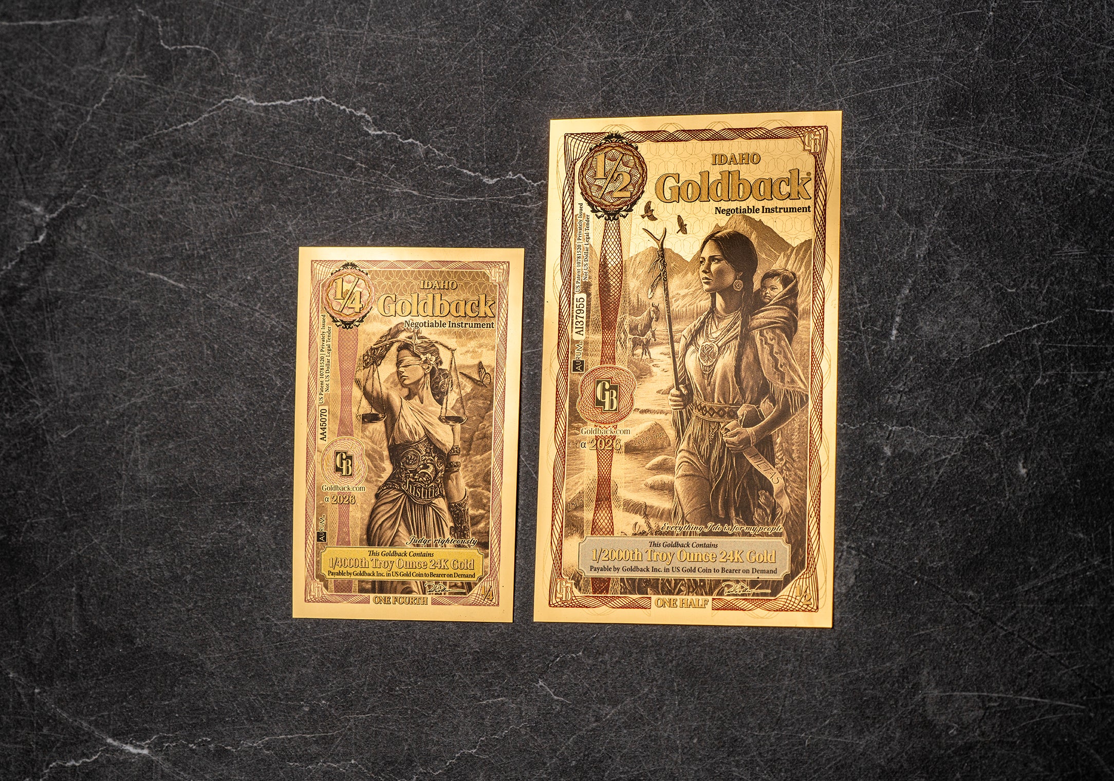 1/4 Idaho Goldback – Alpha
