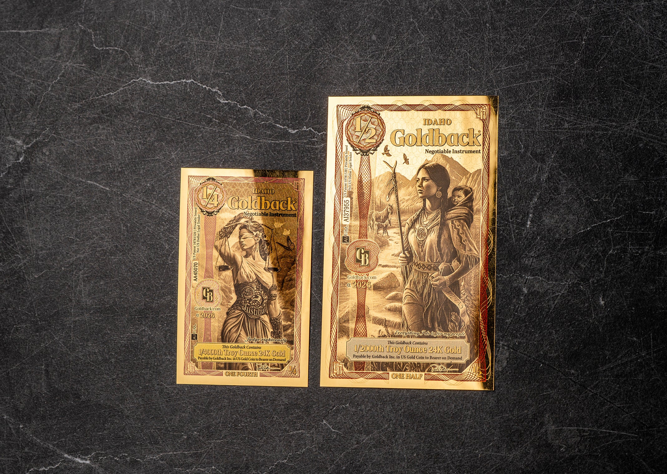 1/4 Idaho Goldback – Alpha