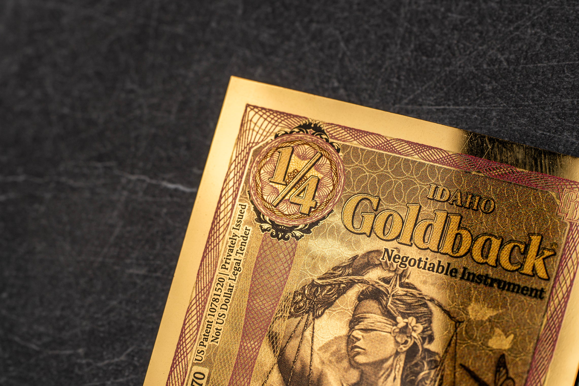1/4 Idaho Goldback – Alpha