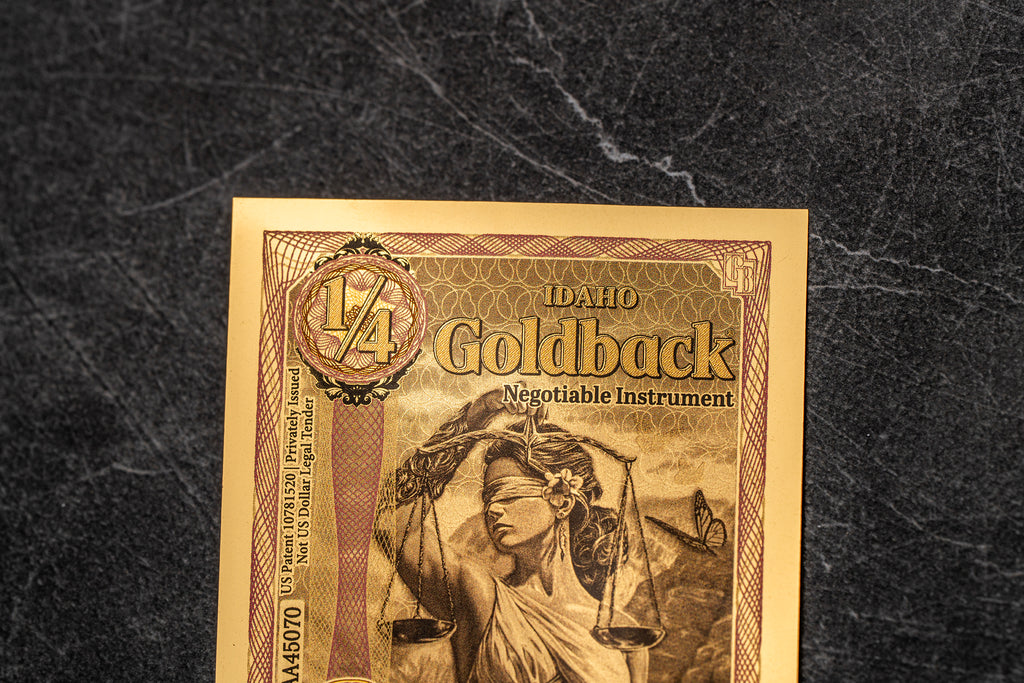 1/4 Idaho Goldback – Alpha