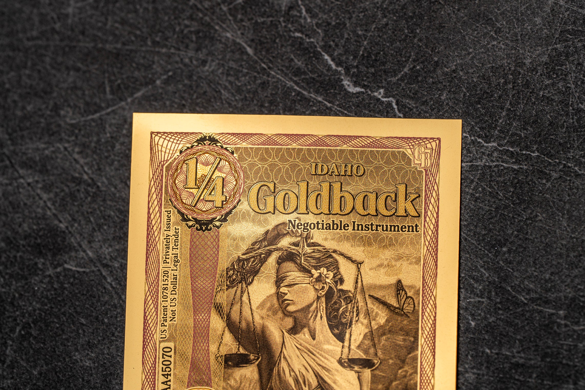 1/4 Idaho Goldback – Alpha
