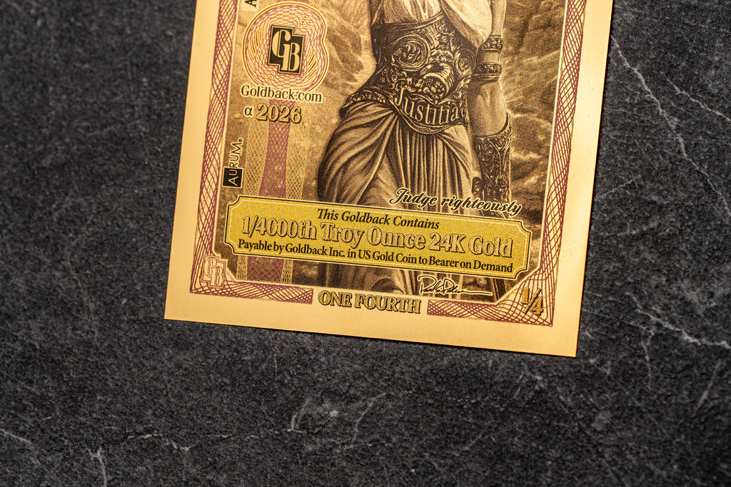 1/4 Idaho Goldback – Alpha