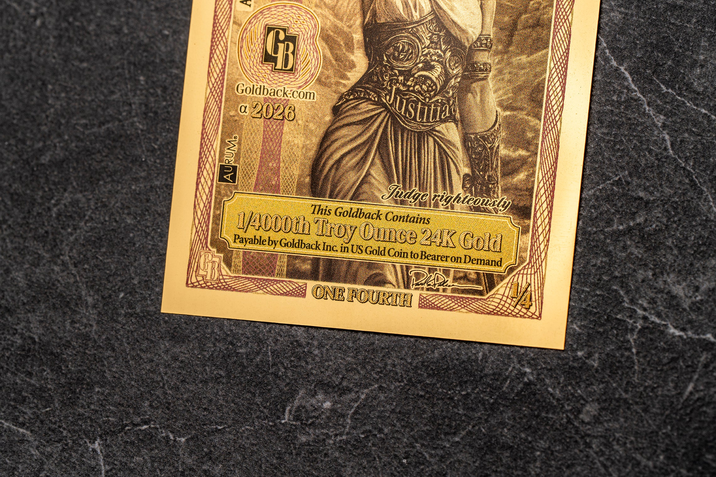 1/4 Idaho Goldback – Alpha