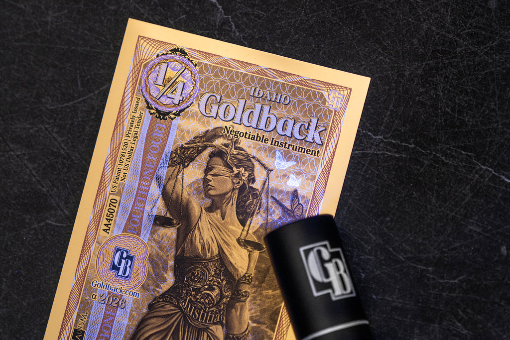1/4 Idaho Goldback – Alpha