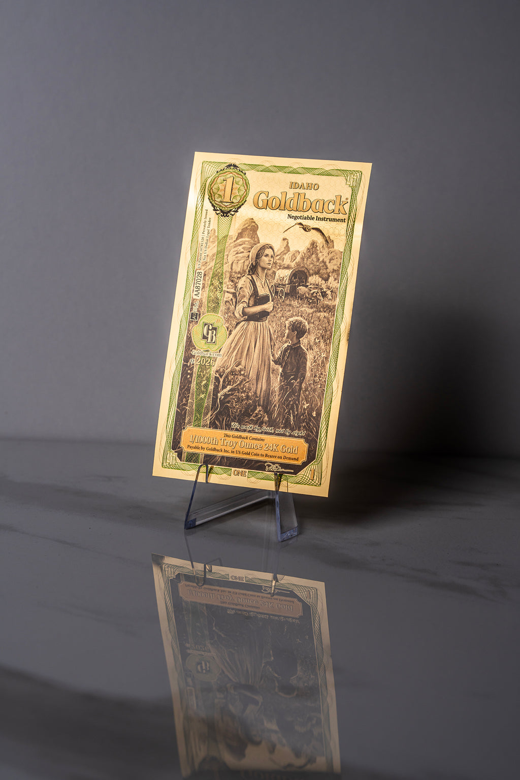 1 Idaho Goldback – Alpha