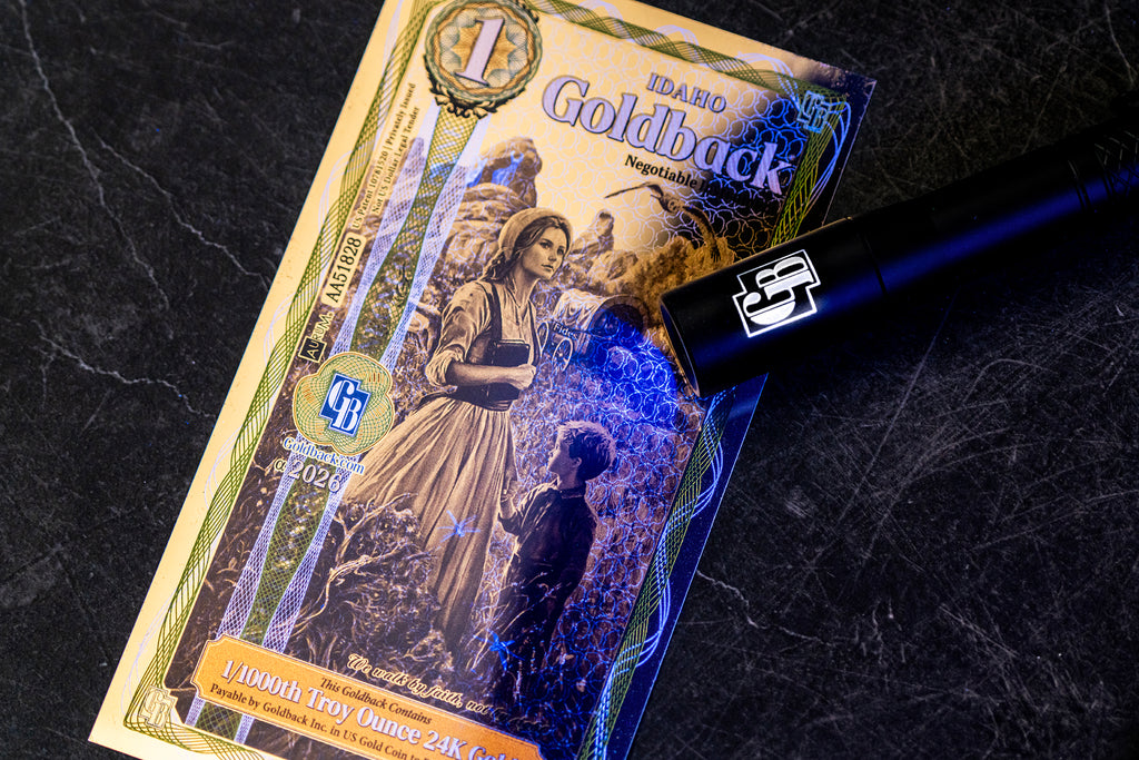 1 Idaho Goldback – Alpha