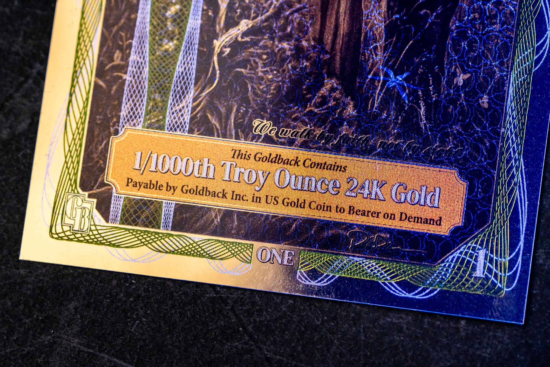 1 Idaho Goldback – Alpha