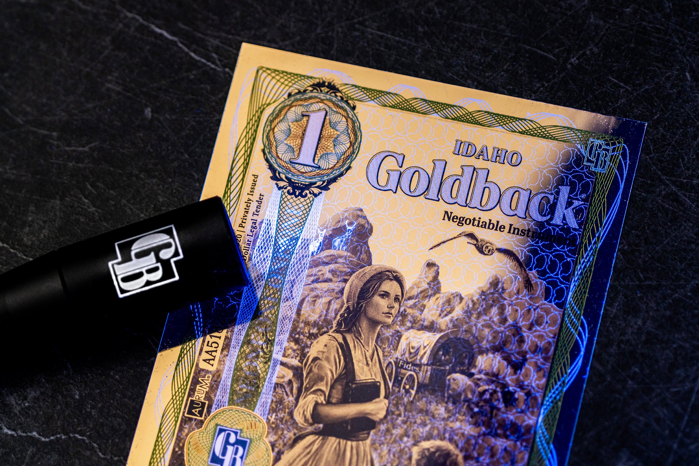 1 Idaho Goldback – Alpha