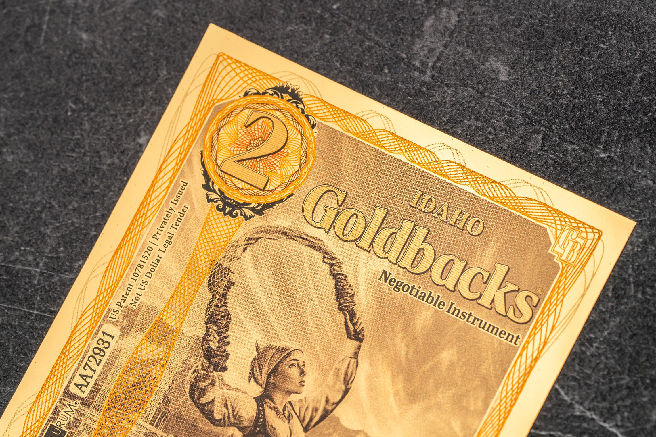2 Idaho Goldback Alpha