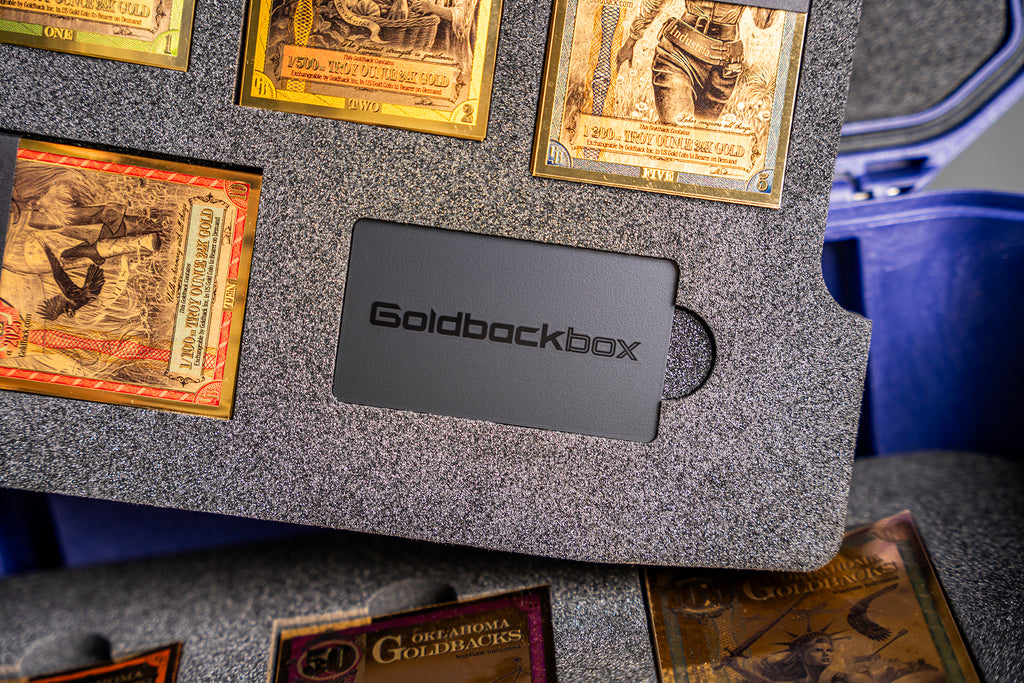 Oklahoma Goldback Alpha Series Collection Box - Complete Set