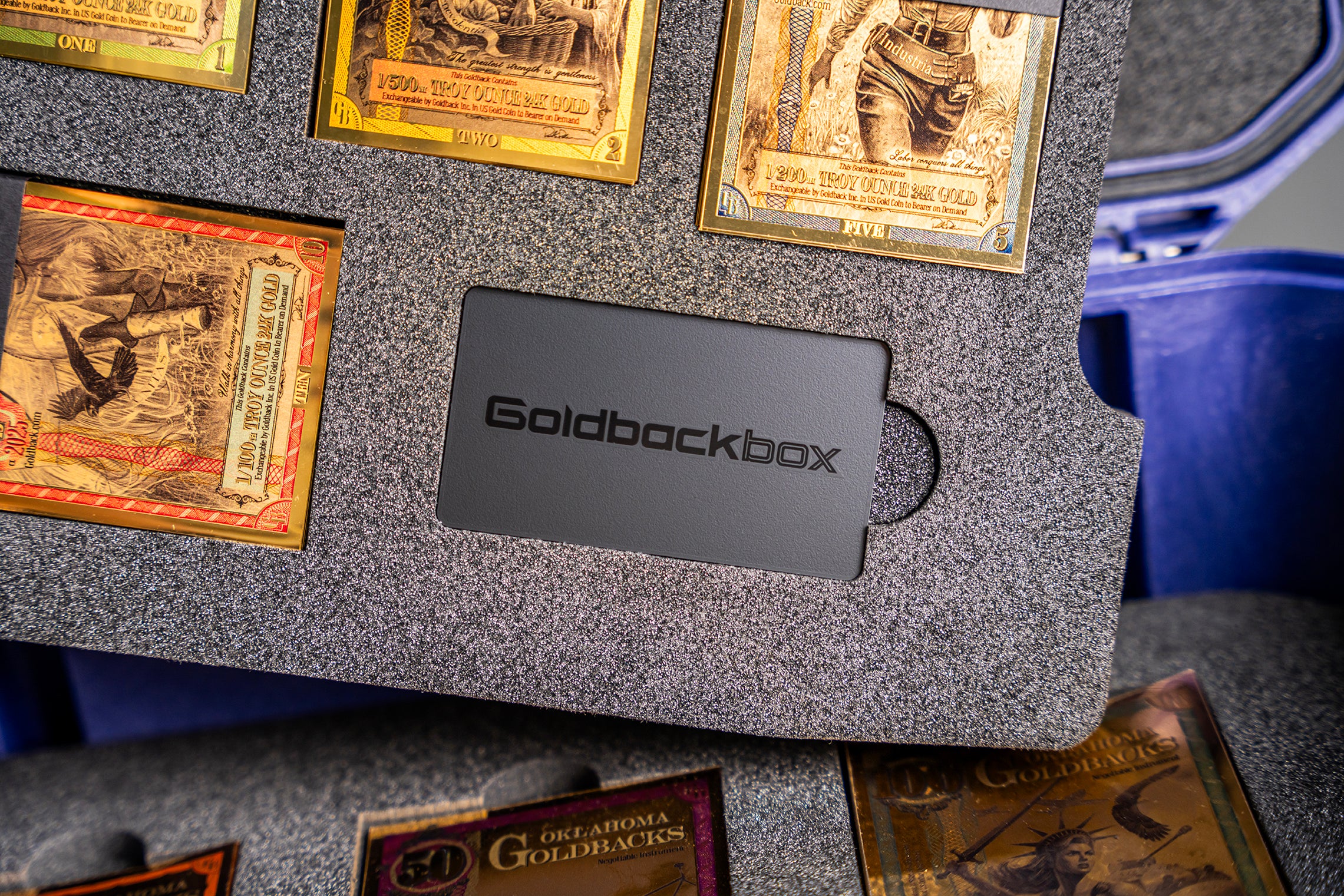 Oklahoma Goldback Alpha Series Collection Box - Complete Set