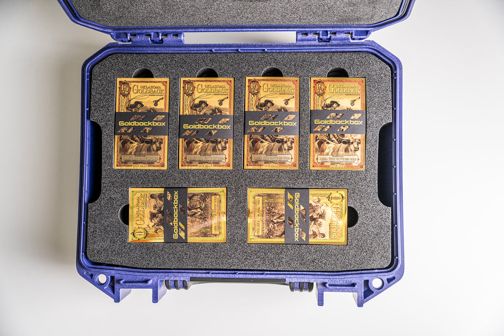 Oklahoma Goldback Alpha Series Collection Box - Complete Set