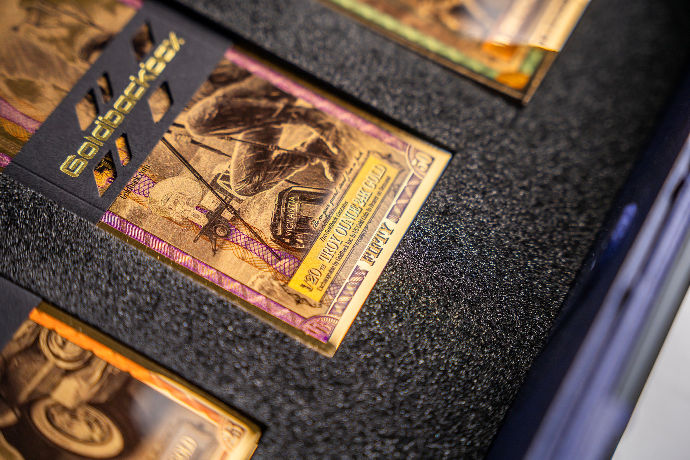 Oklahoma Goldback Alpha Series Collection Box - Complete Set
