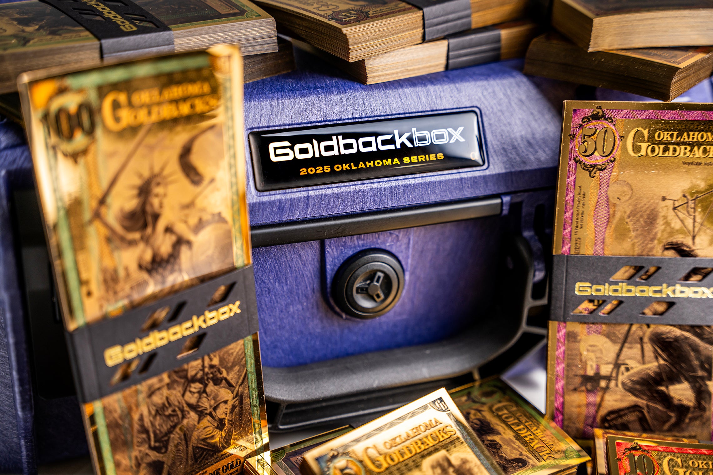 Oklahoma Goldback Alpha Series Collection Box - Complete Set