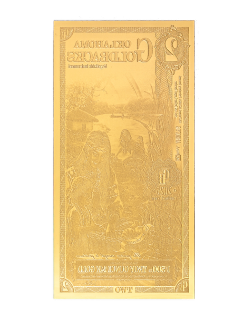 Oklahoma Goldback - 2 (Alpha) 2025